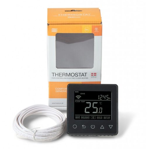 Heatcom HC90 Wifi termosztát-Fekete 