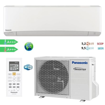 Panasonic KIT-Z35-ZKE  Etherea Fehér 3,5 kW klíma