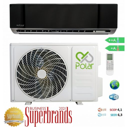 Polar Rainbow  SIEH0025SDR/SO1H0025SDR-BLACK  2,5kW Oldalfali Split Klíma