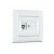 Defne, fehér, Internet/adatátviteli csatlakozó aljzat/RJ45/CAT5